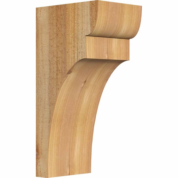 Ekena Millwork Yorktown Rough Sawn Corbel, Western Red Cedar, 6"W x 8"D x 16"H COR06X08X16YOR00RWR - main